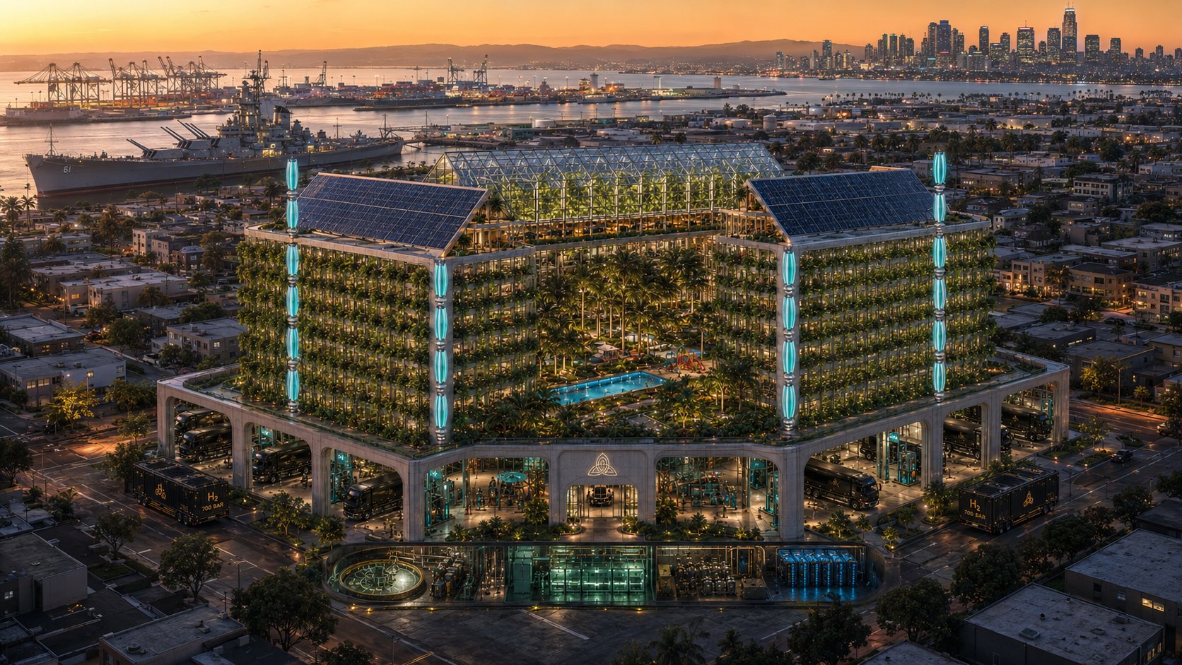 ADW Pillar 6 — Net-Zero Revenue-Generating Building